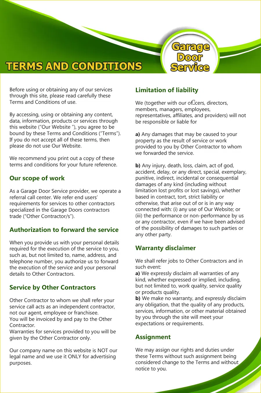 Master Garage Door Service Riverside, CA 951-732-7966